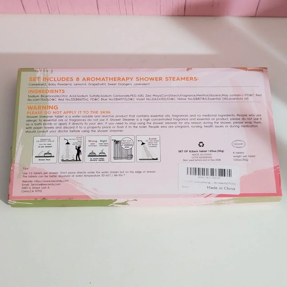SWCandy Shower steamers